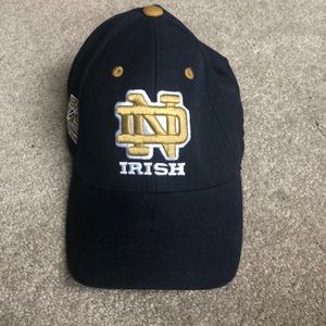 University of Notre Dame Fighting Irish hat, navy